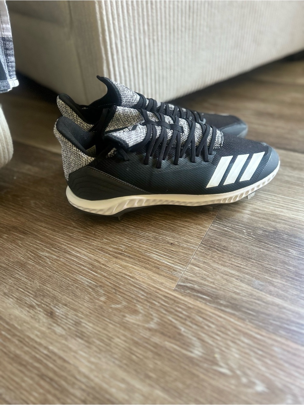 New Adidas Icon Bounce Mens Size 13 Metal
Spike Baseball Cleats